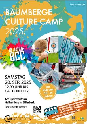 10 Jahre Baumberge-Culture-Camp - Open Air für Kinder und Jugendliche