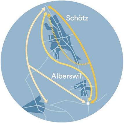 Umfahrung Alberswil/Schötz: Zwei Varianten bleiben zur Auswahl