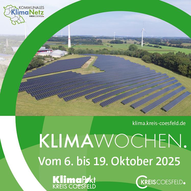 KlimaWochen im Kreis Coesfeld – jetzt Aktionen anmelden!