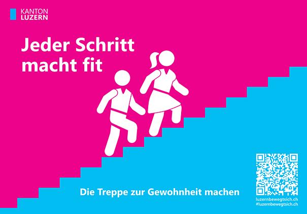Luzern bewegt sich - Jeder Schritt macht fit