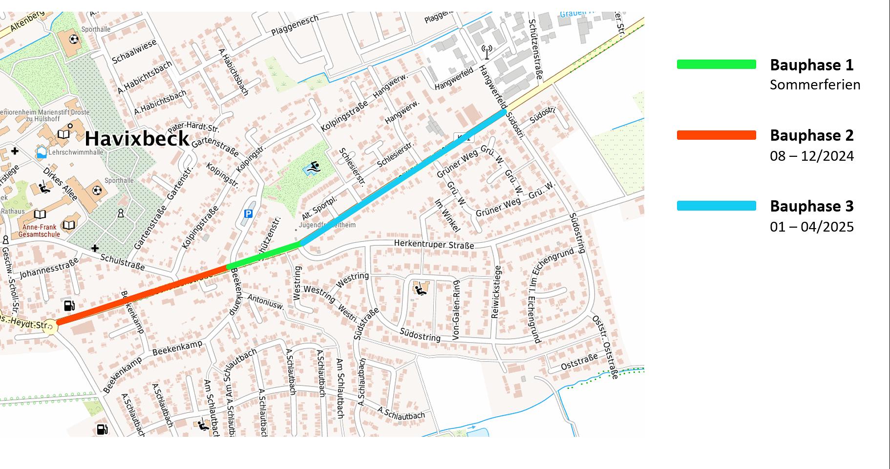 Schützenstraße/L581 - Bauarbeiten können endlich starten  