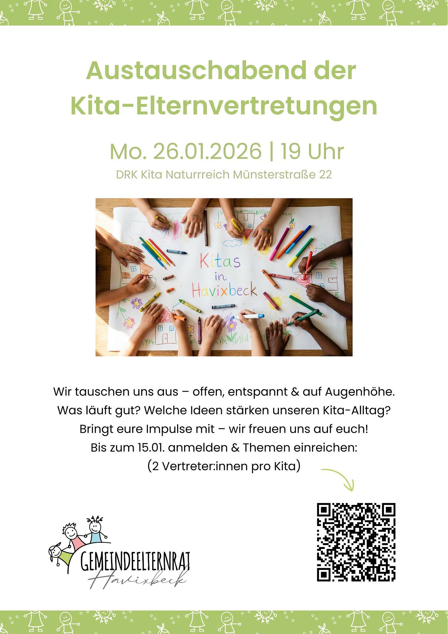 Austauschabend der Kitas in Havixbeck