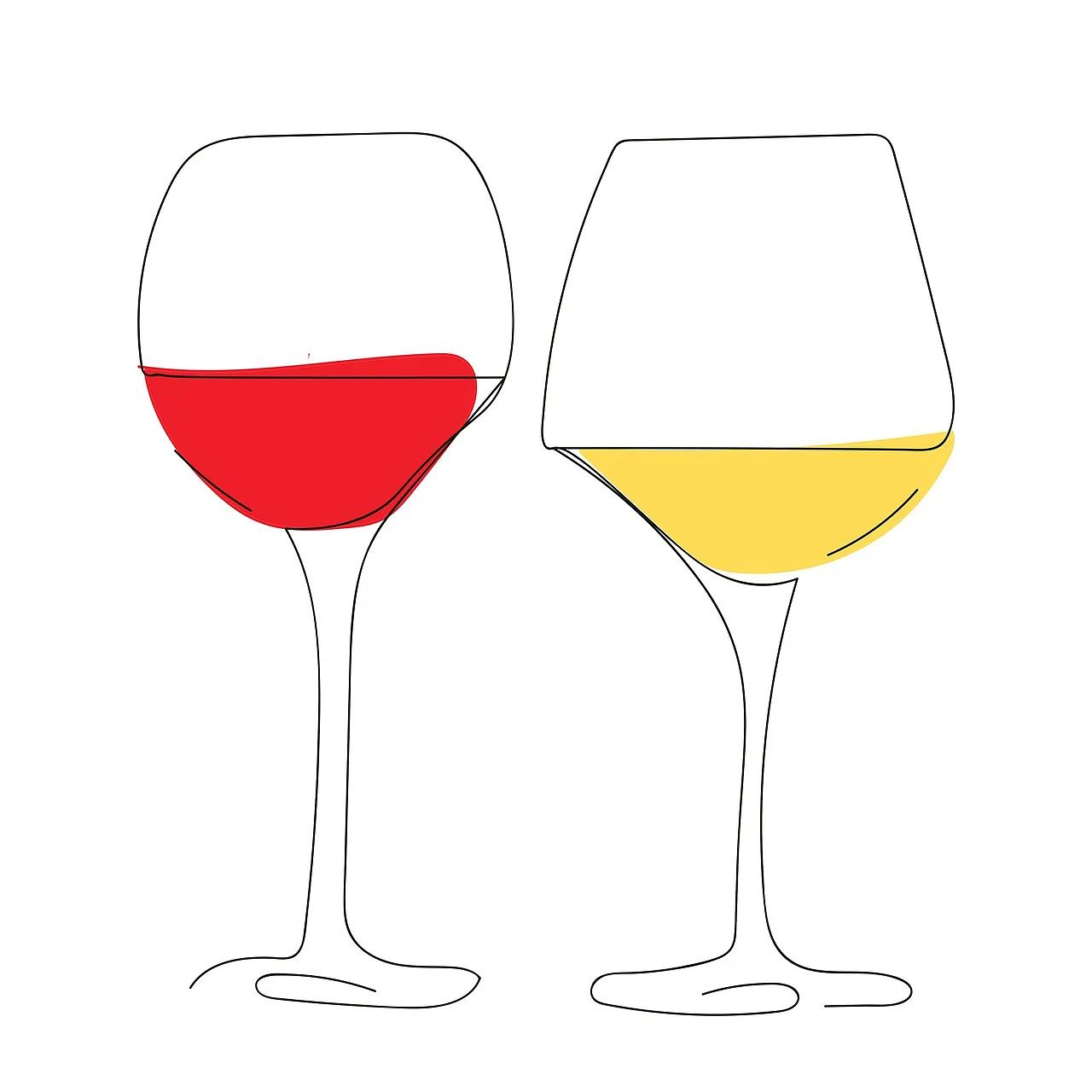 Chardonnay und Cabernet Sauvignon  -  Königin und König unter den Rebsorten