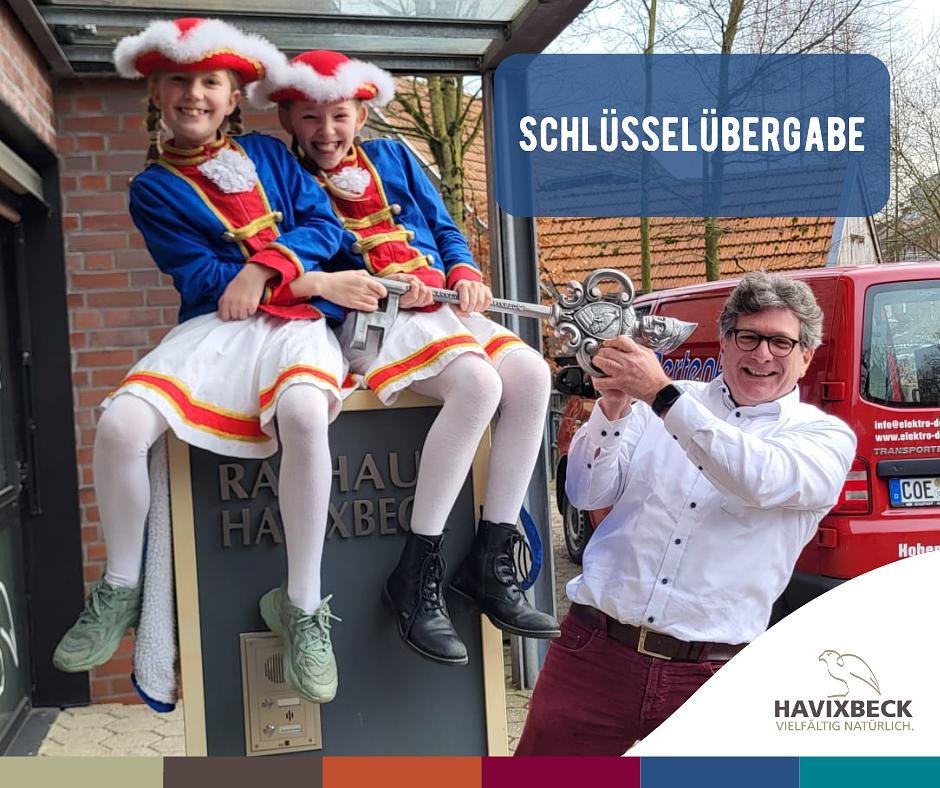 Schlüsselrückgabe nach Karneval