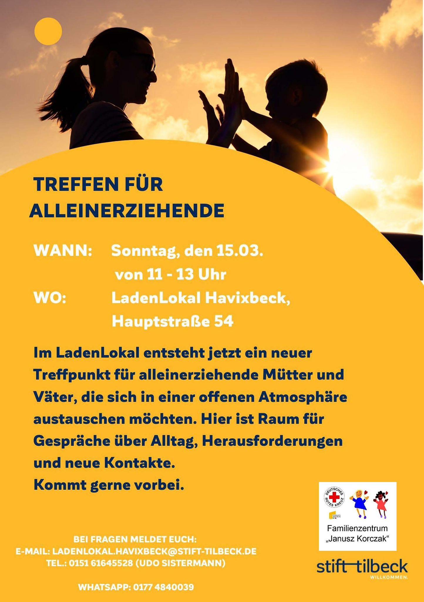 Treffen für Alleinerziehende