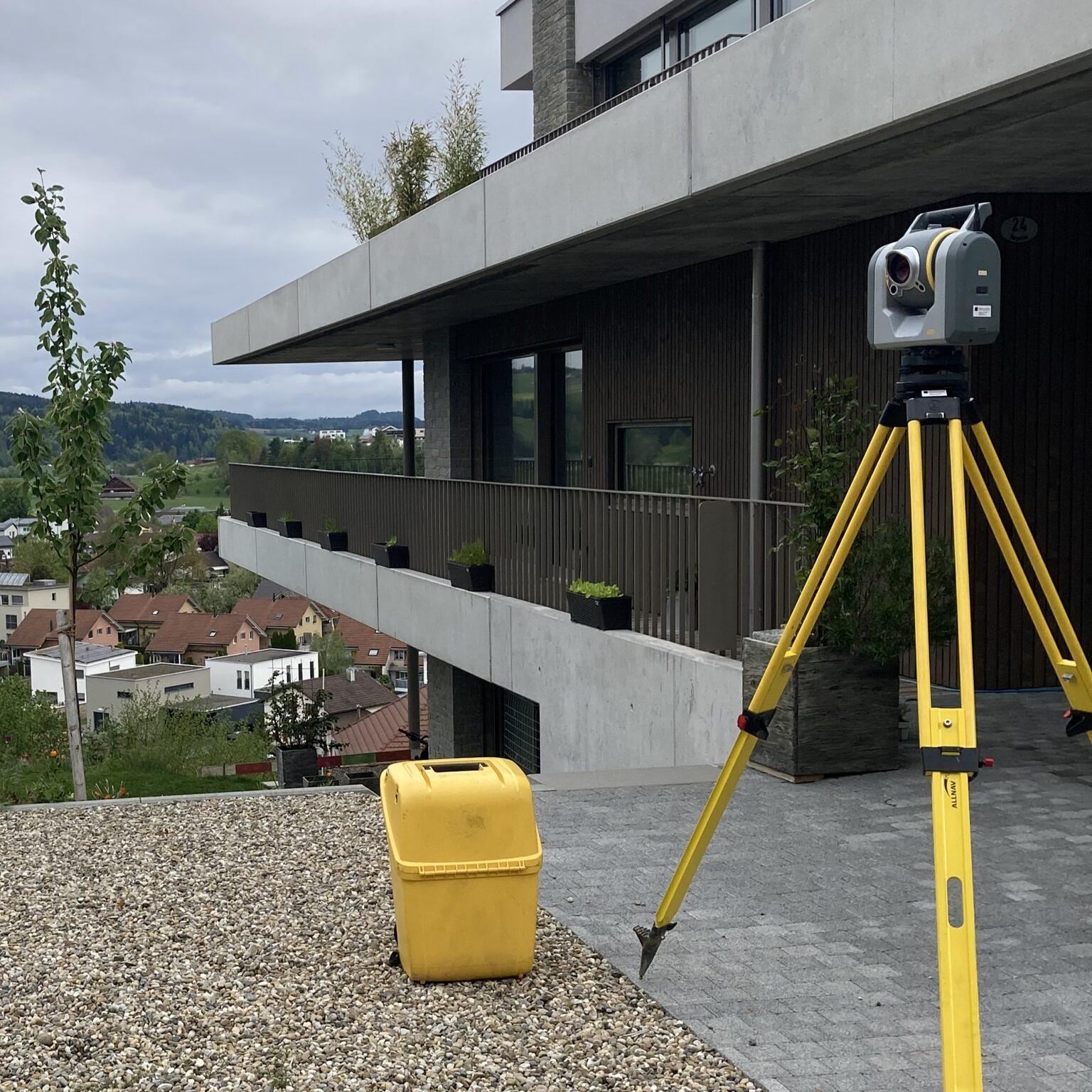 Amtliche Vermessung: Erneuerungsarbeiten in der Gemeinde Schötz
