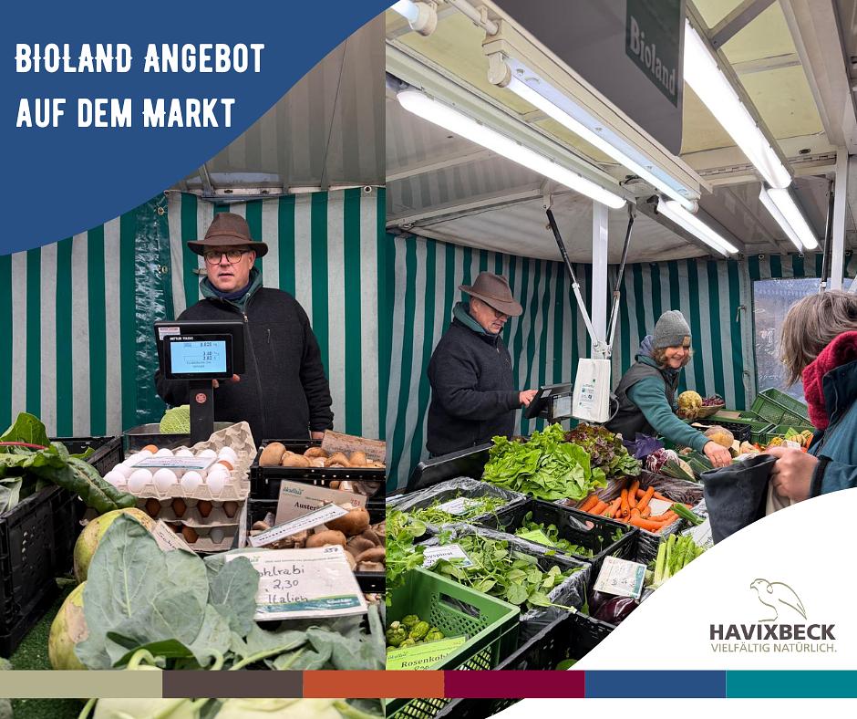 BIOLAND Produkte auf dem Markt