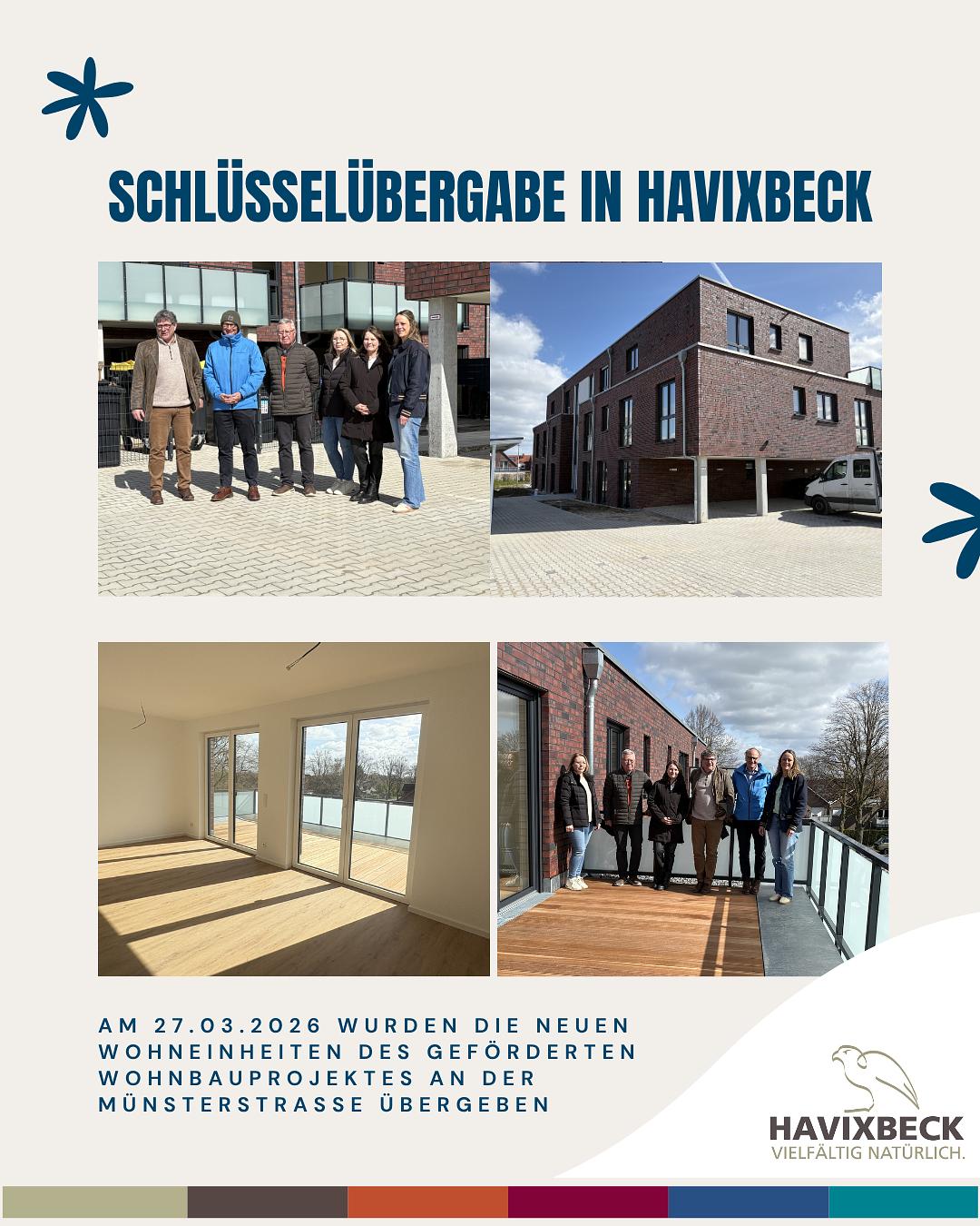🏡 Schlüsselübergabe in Havixbeck