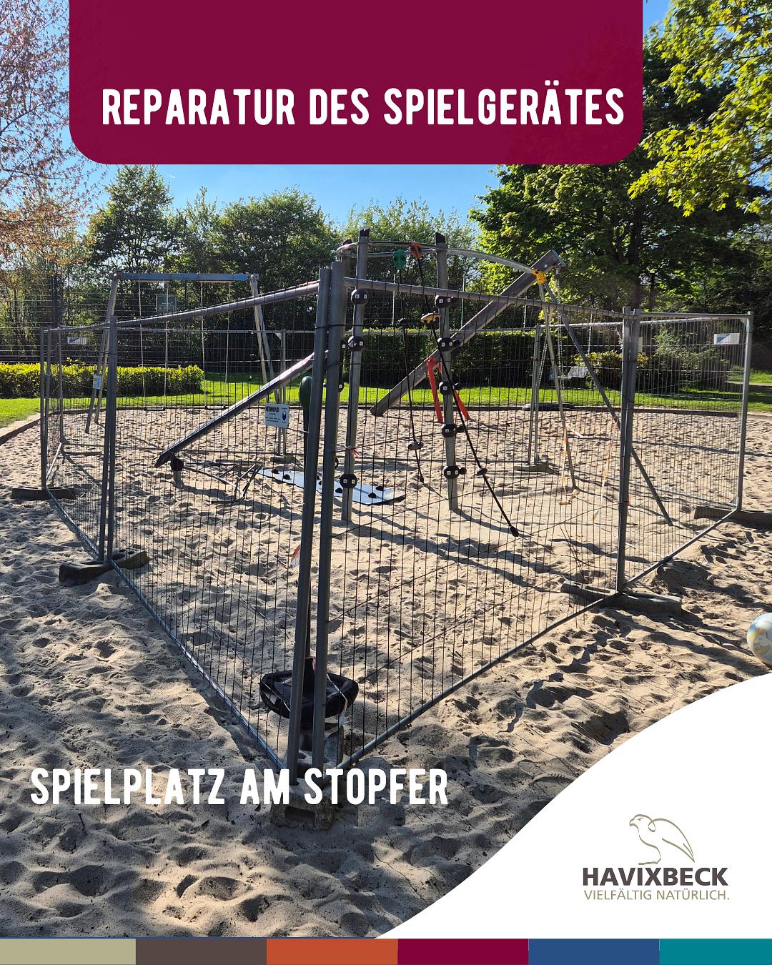 Update: Spielplatz am Stopfer