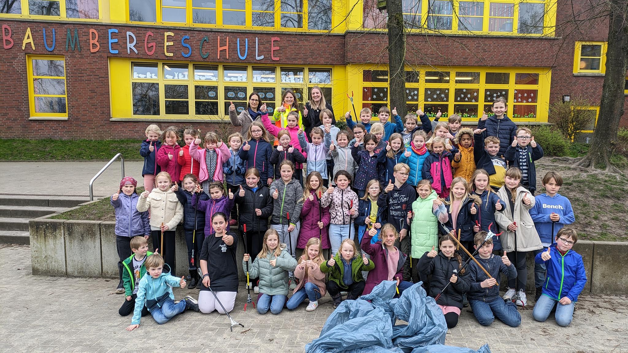 Die Müllsammelaktion war ein voller Erfolg