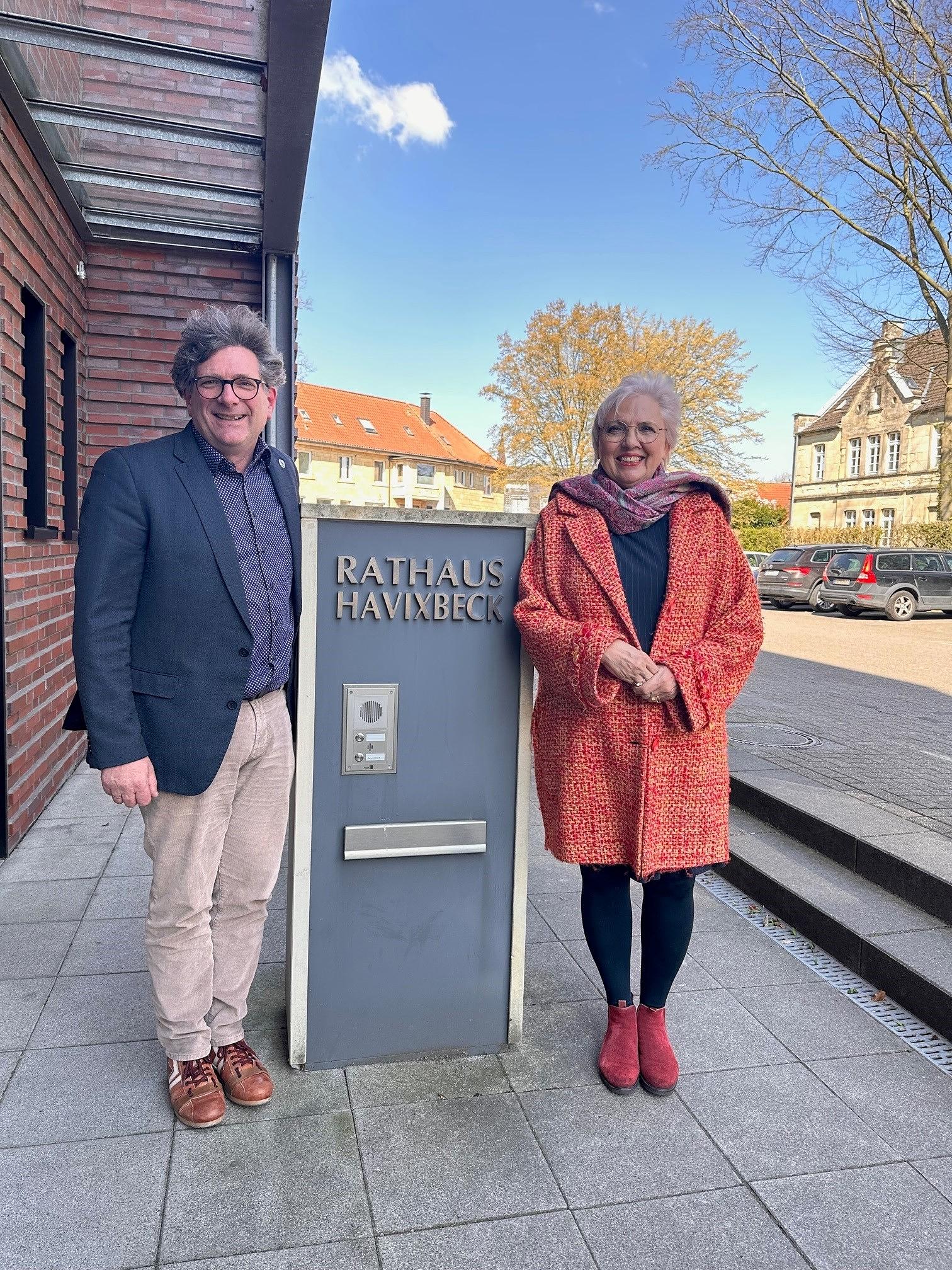 Staatsministerin für Kultur und Medien Claudia Roth zu Besuch im Rathaus