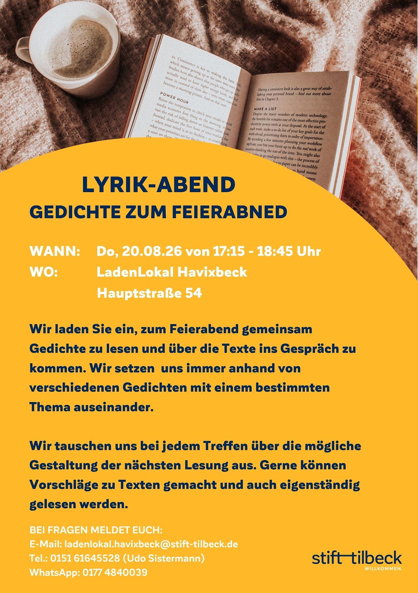 Lyrik Abend