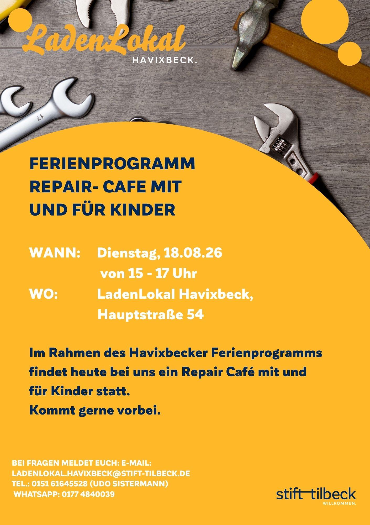Repair- Café mit und für Kinder