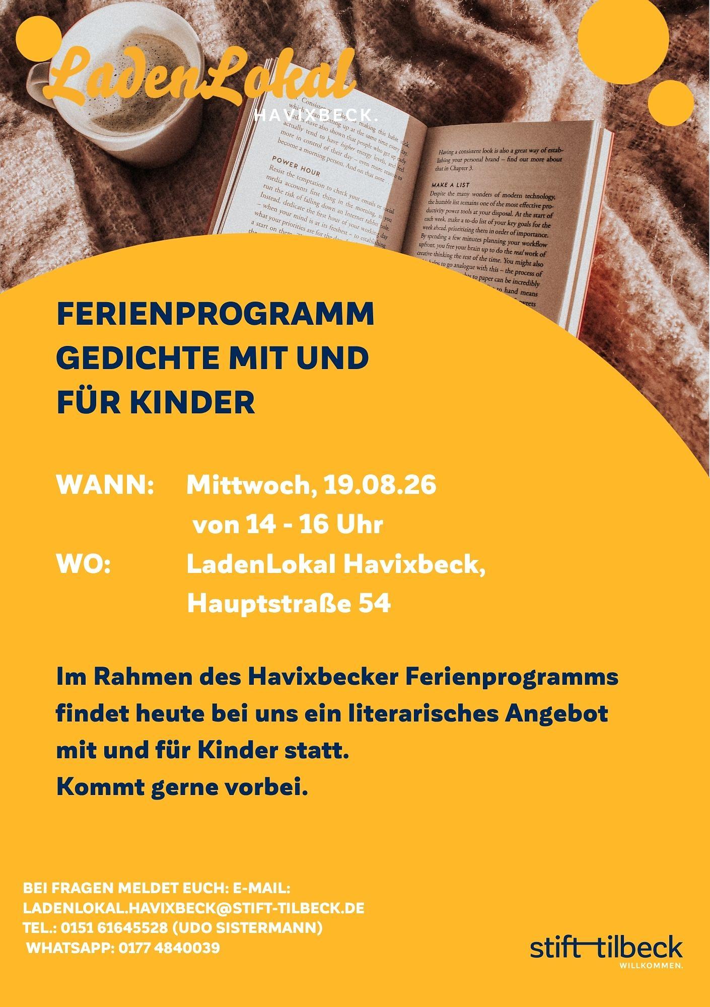 Gedichte mit und für Kinder