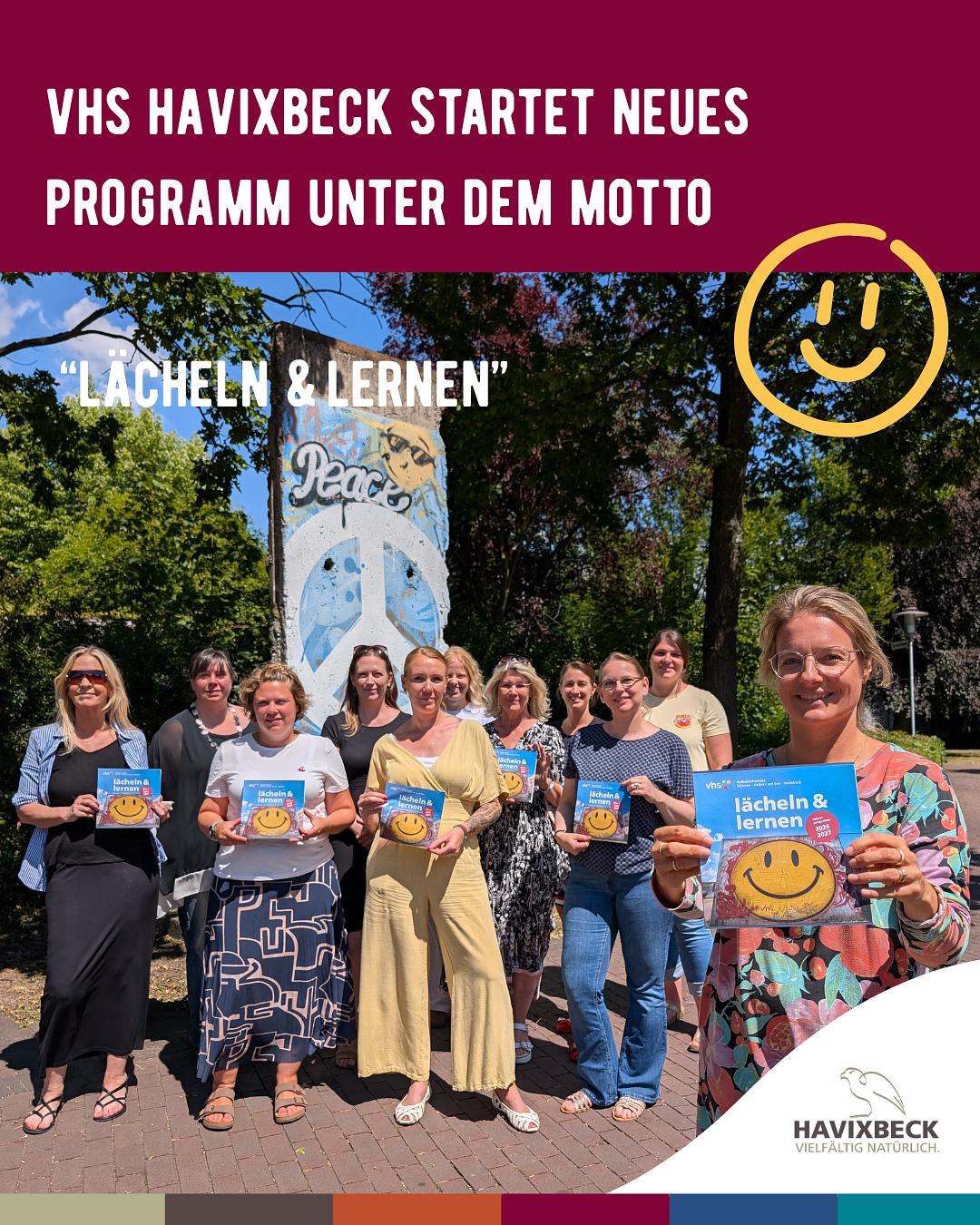 😊 Lächeln & Lernen – das neue VHS Programm ist da!