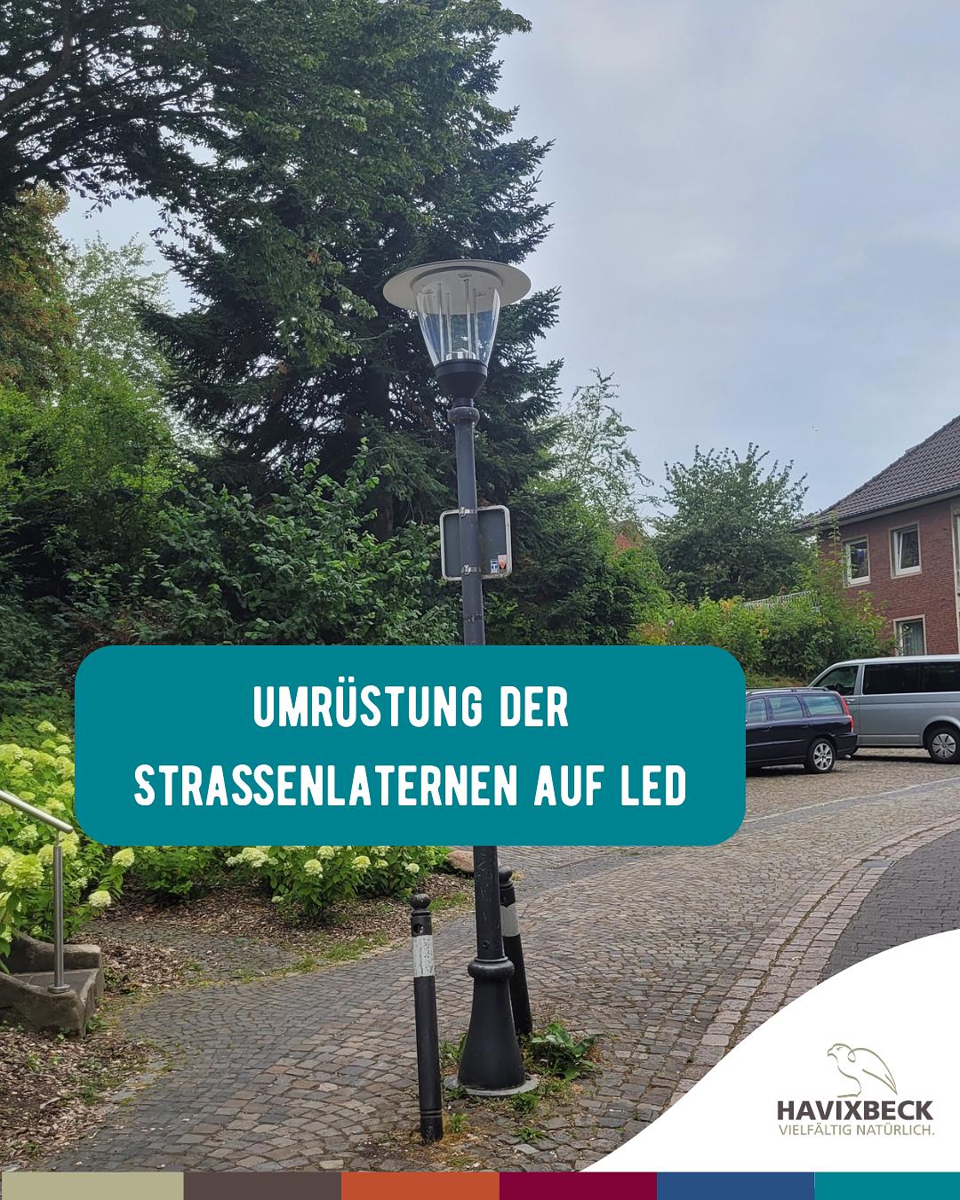 💡 Neue LED-Leuchten für die Ortsmitte