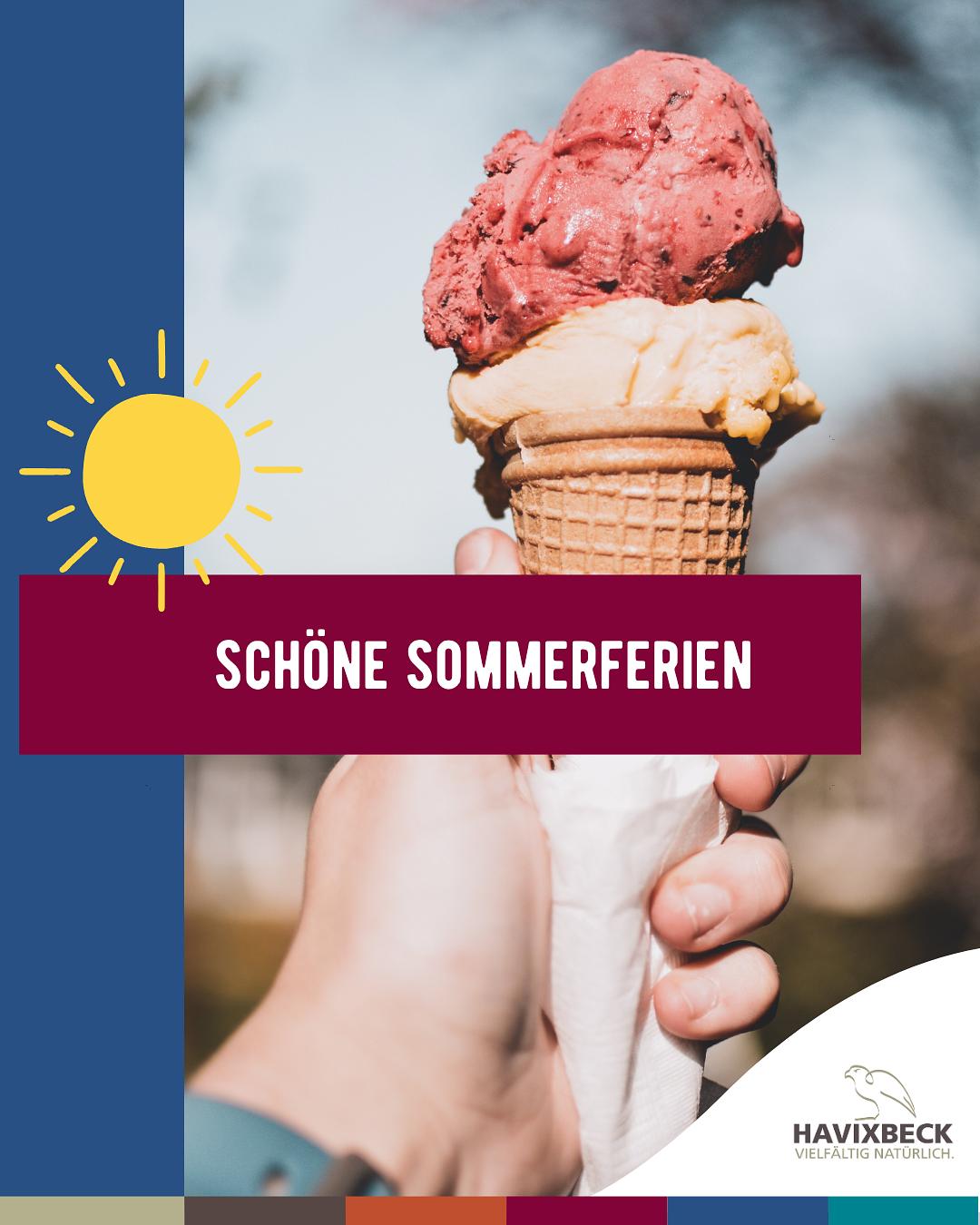 ☀️ Schöne Sommerferien! 