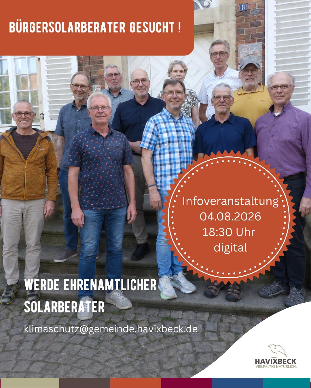 ☀️ Jetzt noch BürgerSolarBeraterin oder BürgerSolarBerater werden!