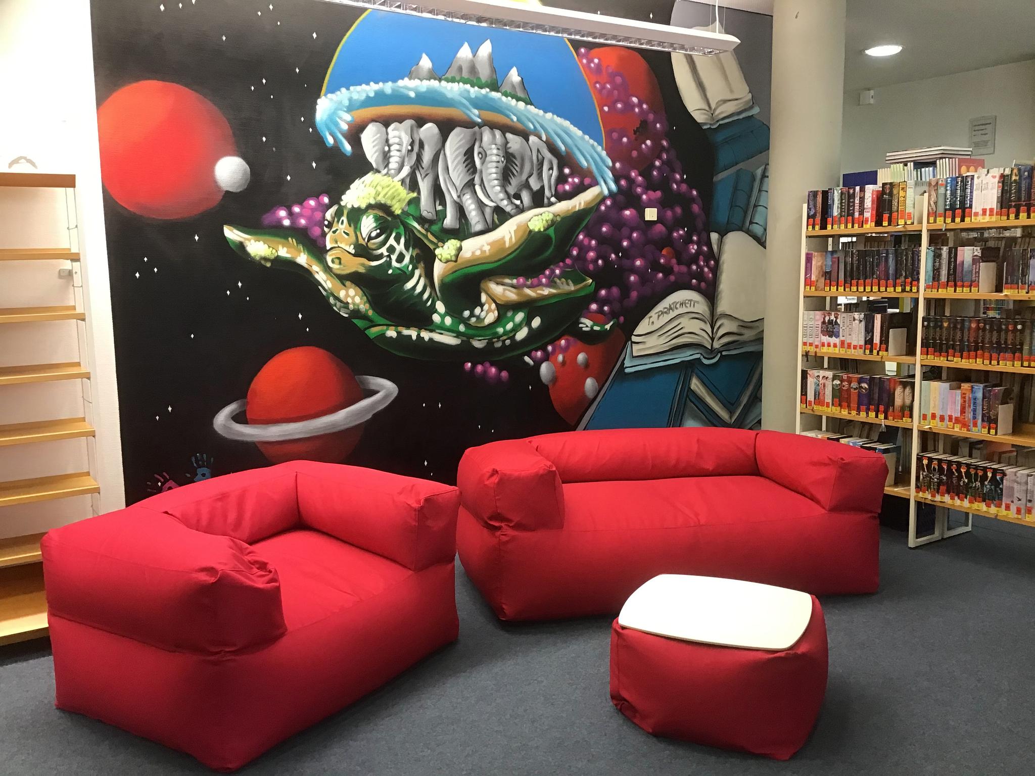 Schul- und Gemeindebibliothek am 19.10.23 geschlossen.