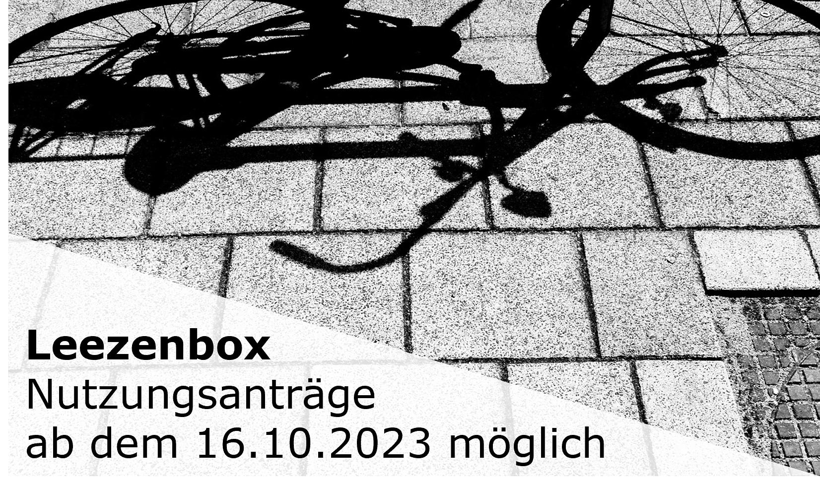 Nutzungsanträge für die neue Leezenbox ab dem 16.10.2023 möglich