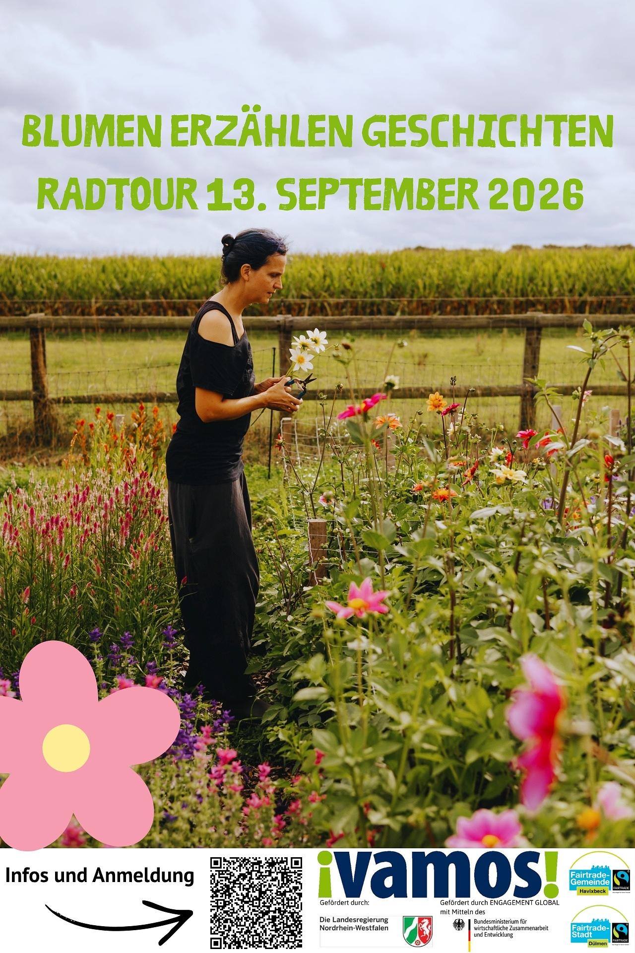 Geführte Radtour: Blumen erzählen Geschichten (Havixbeck > Dülmen)
