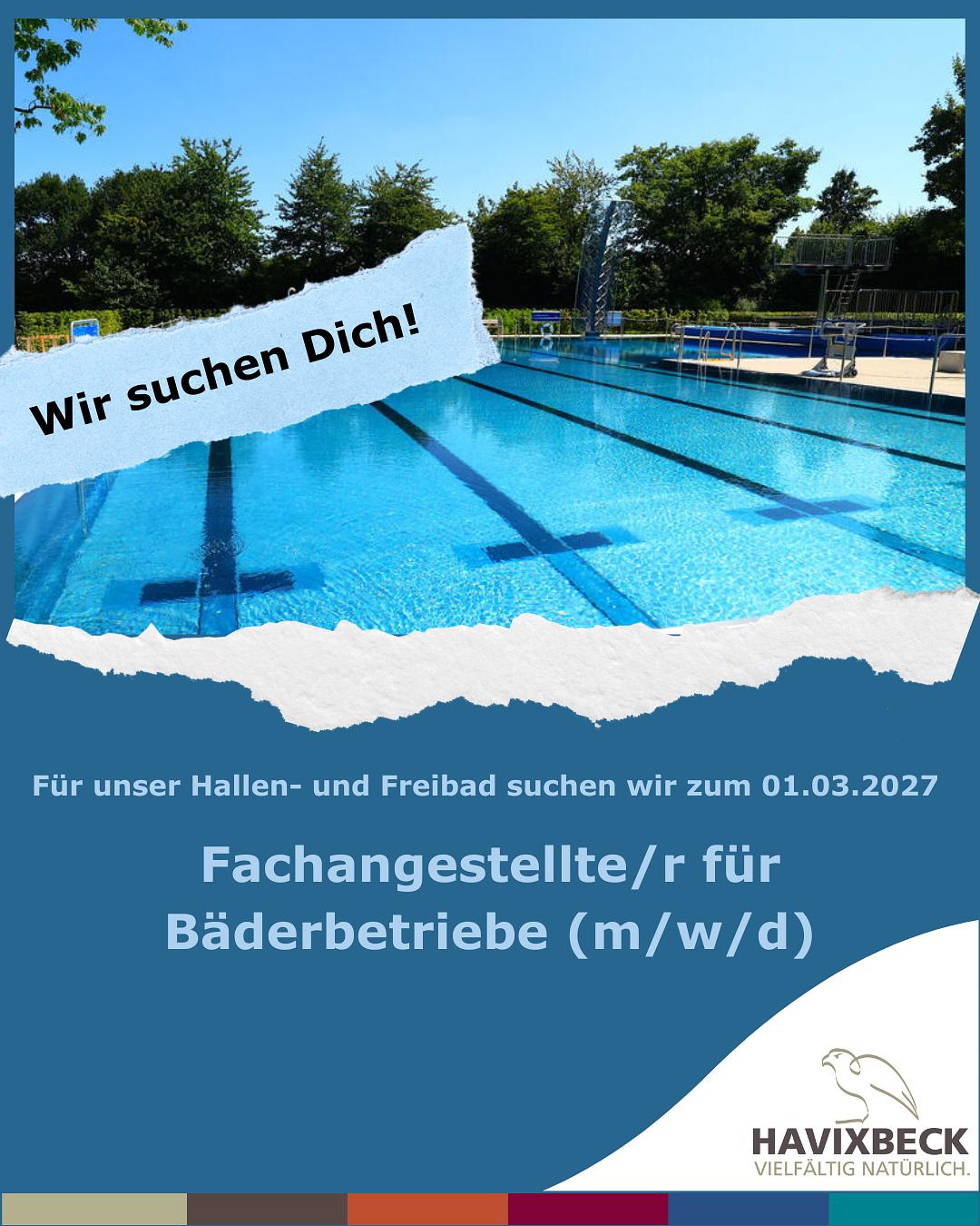🏊‍♀️ Wir suchen Dich! 💦
