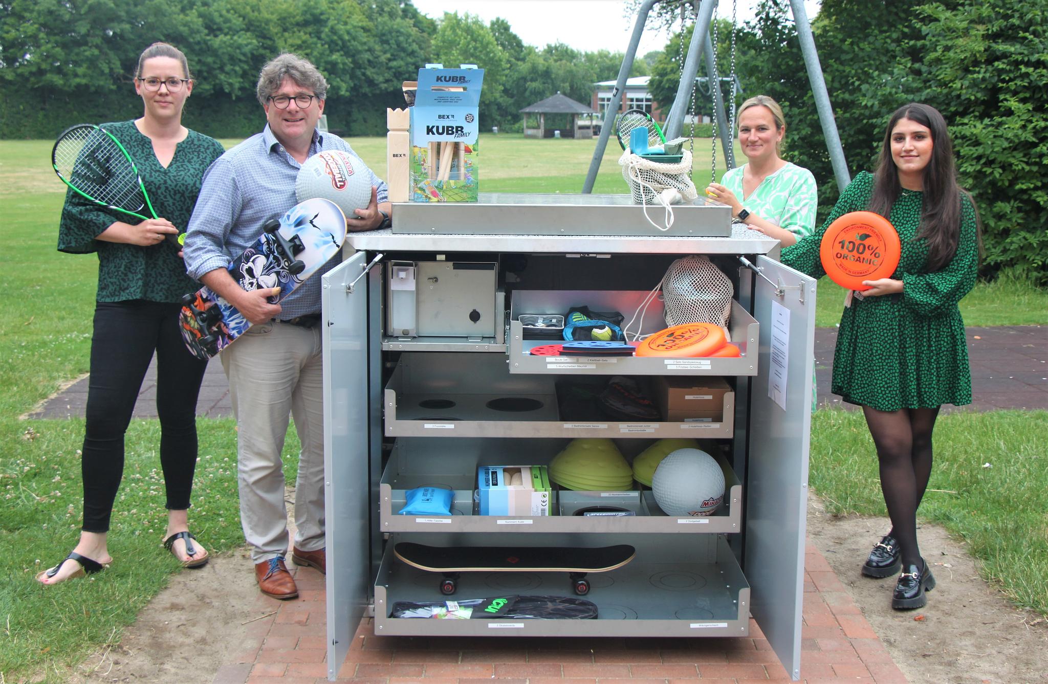 Sportboxen für Spiel, Spaß und Fitness im Freien