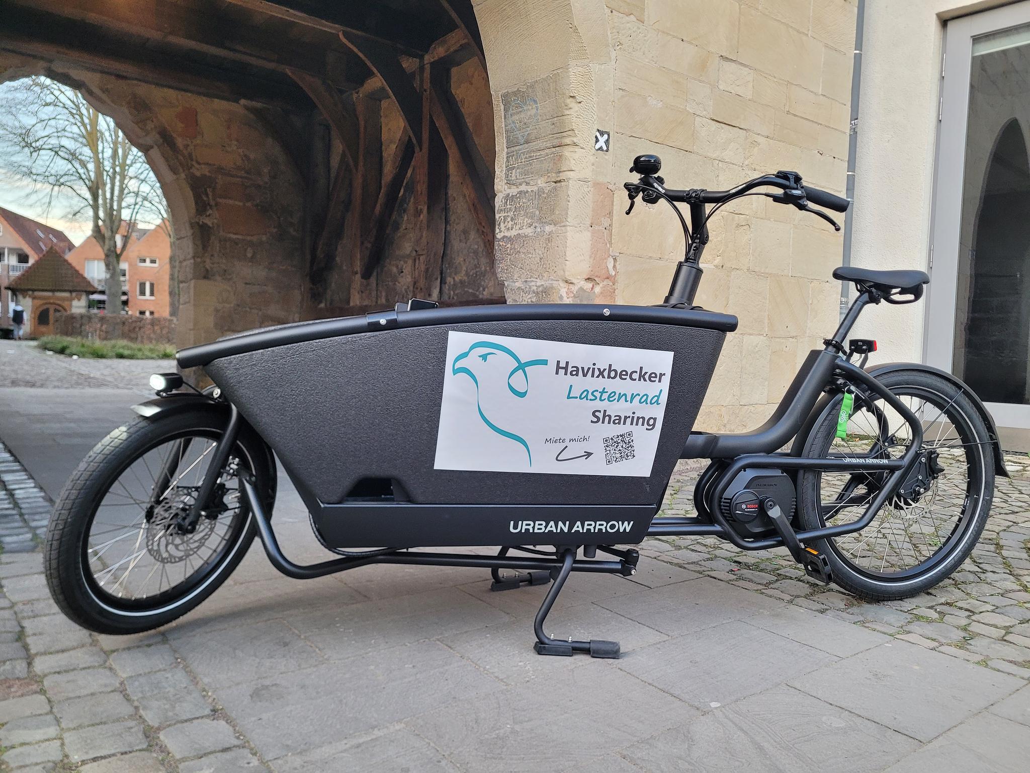 Start des Lastenrad-Sharing am Montag