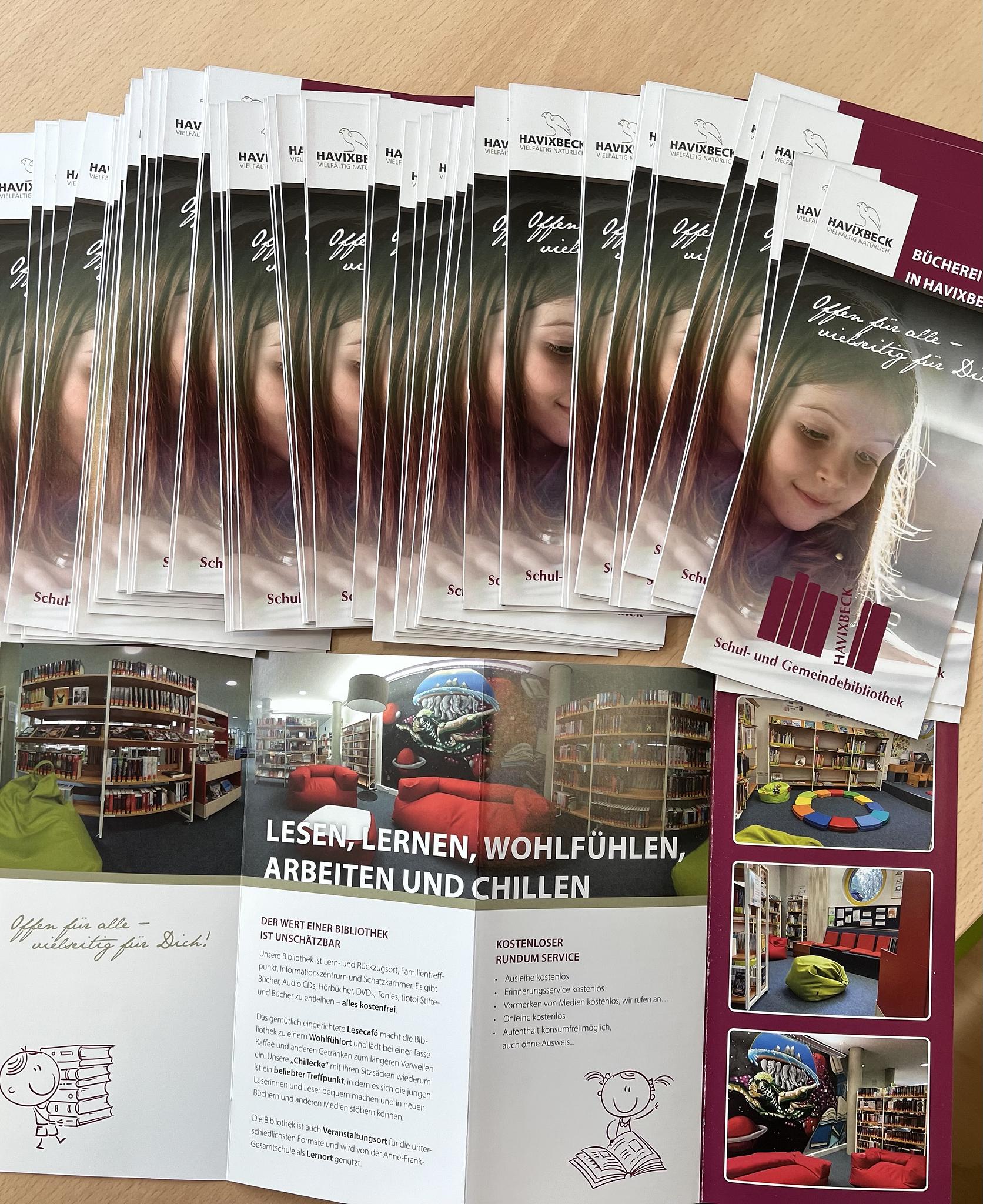 Imageflyer der Schul- und Gemeindebibliothek erschienen