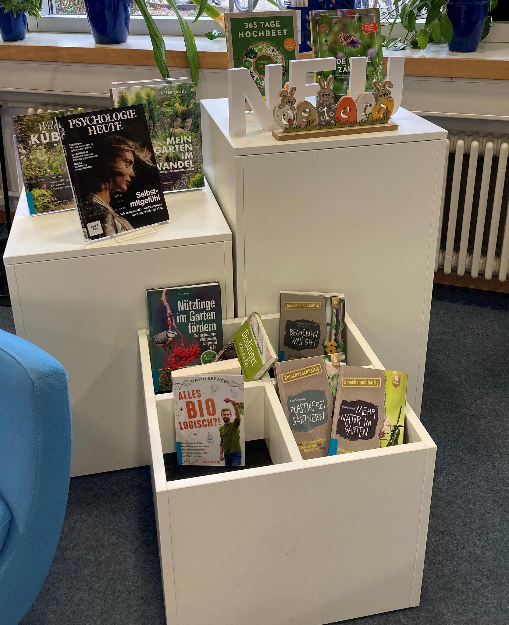 Schul- und Gemeindebibliothek in den Ferien geöffnet