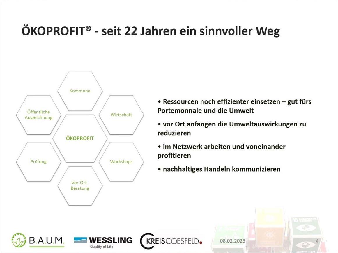 Fortführung des ÖKOPROFT-Umweltprogramms im Kreis angestrebt