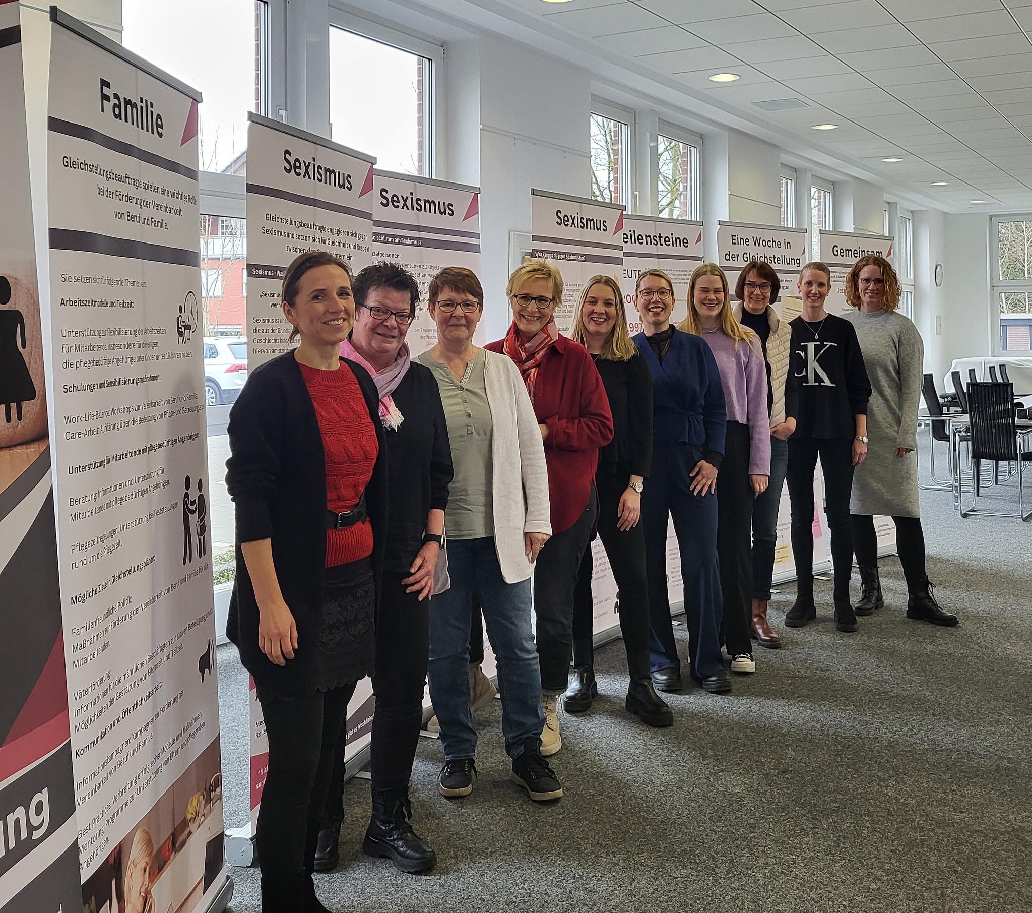 Wanderausstellung zum Thema Gleichstellung