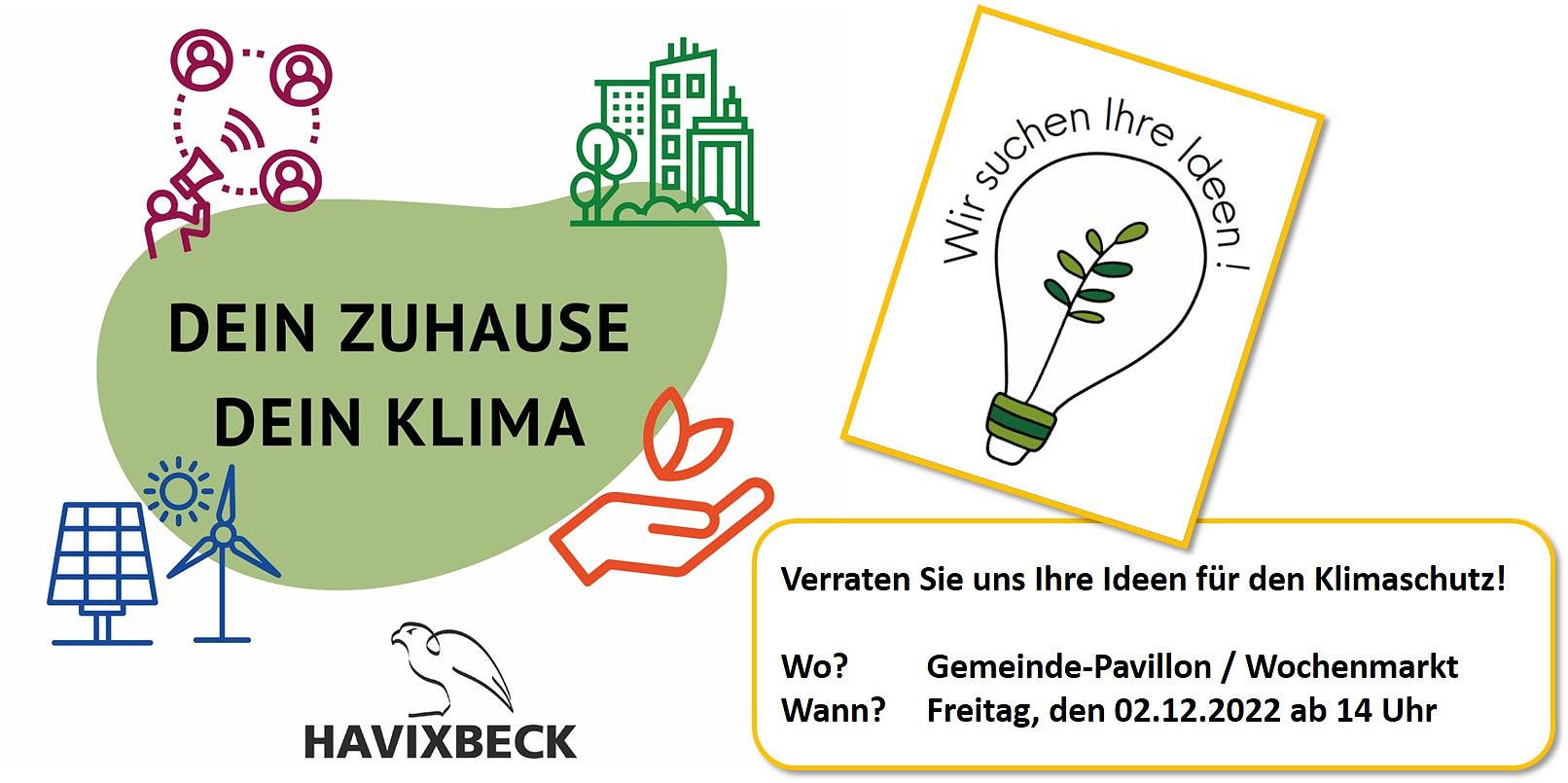 Klimaschutzkonzept: Aktionsstand auf dem Wochenmarkt am 02.12.2022