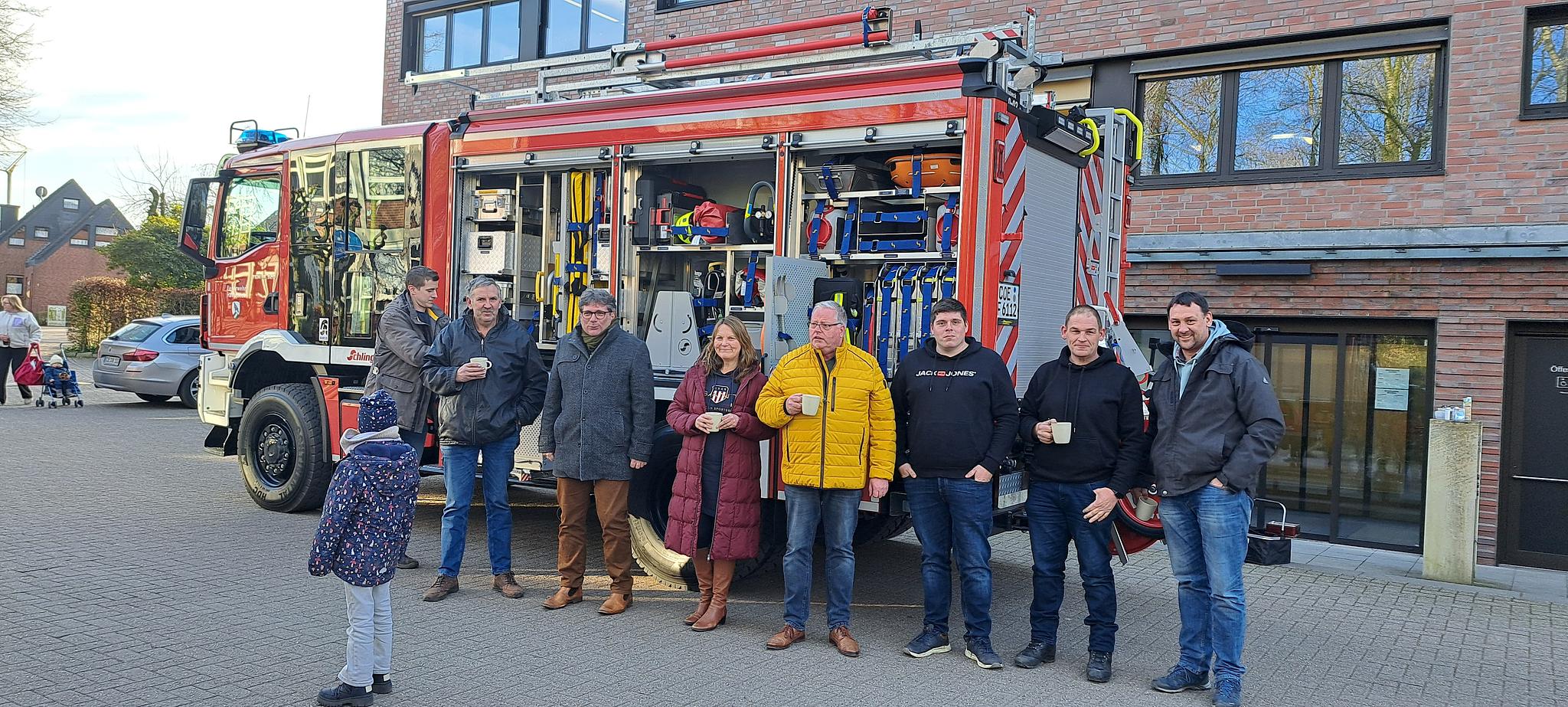 Neues HLF20 für die Feuerwehr in Havixbeck abgeholt