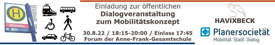 Dialogveranstaltung zum Mobilitätskonzept