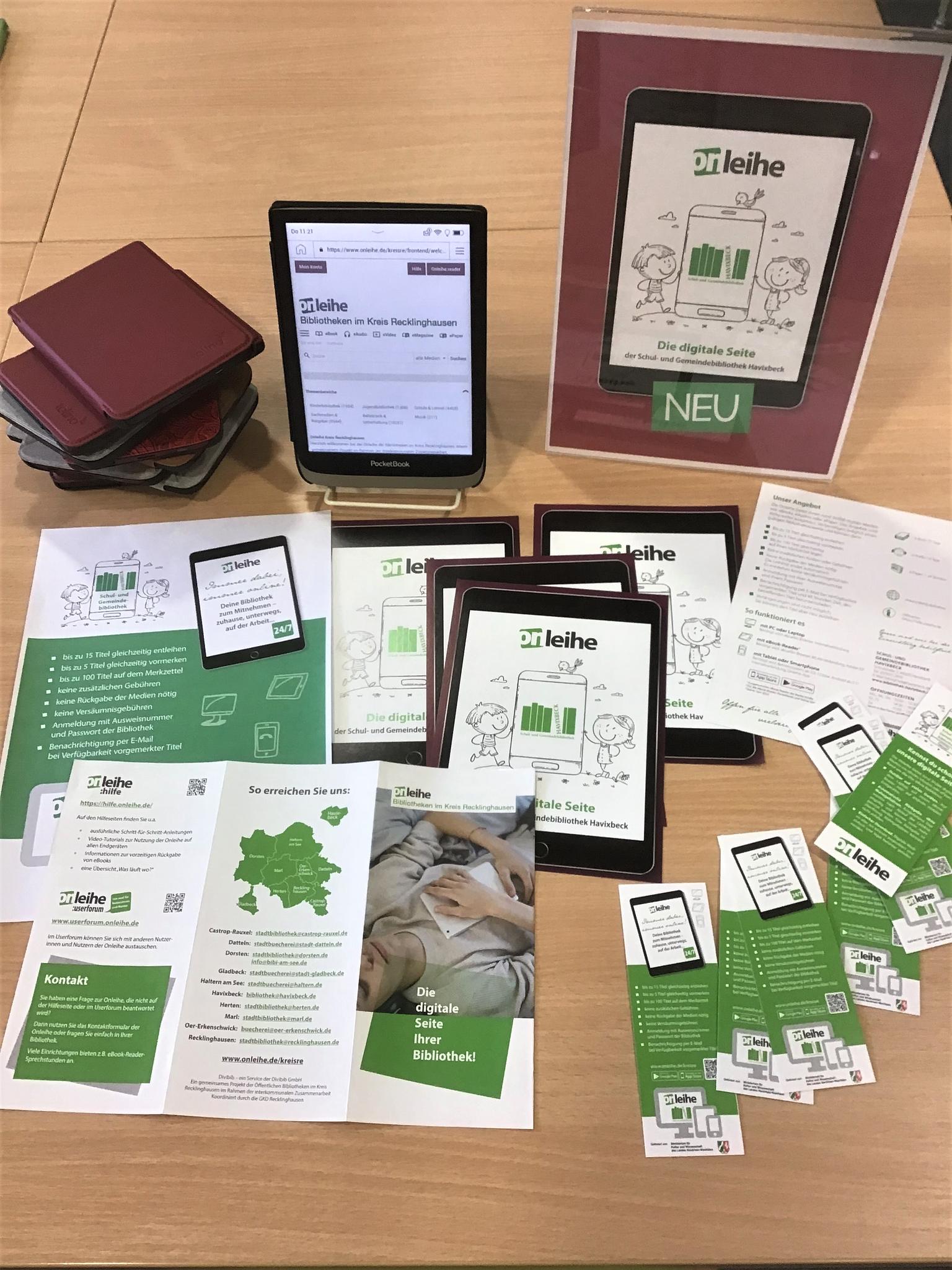eBooks und Hörbücher aus der Schul- und Gemeindebibliothek Havixbeck
