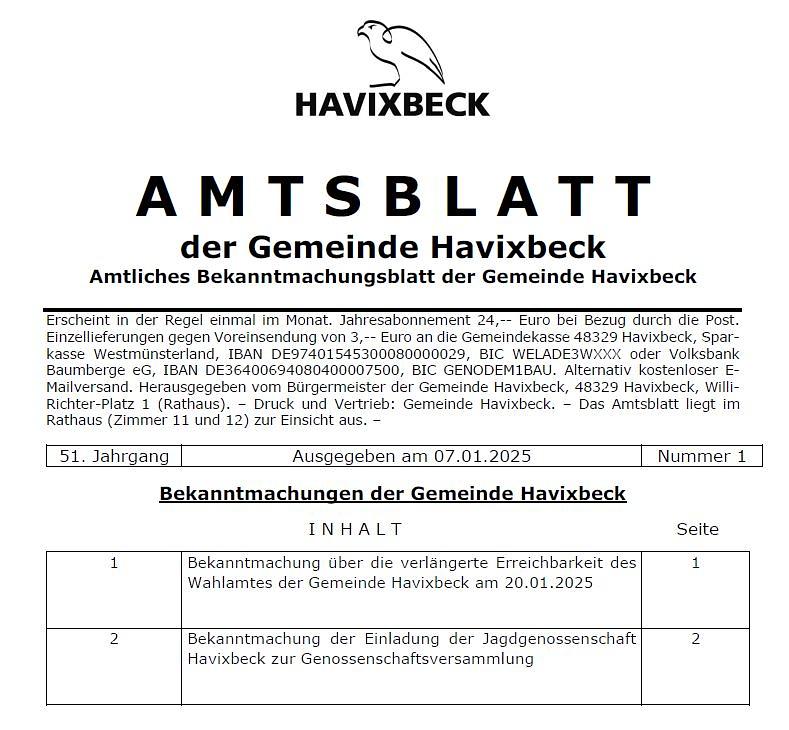 Amtsblatt 2025-01