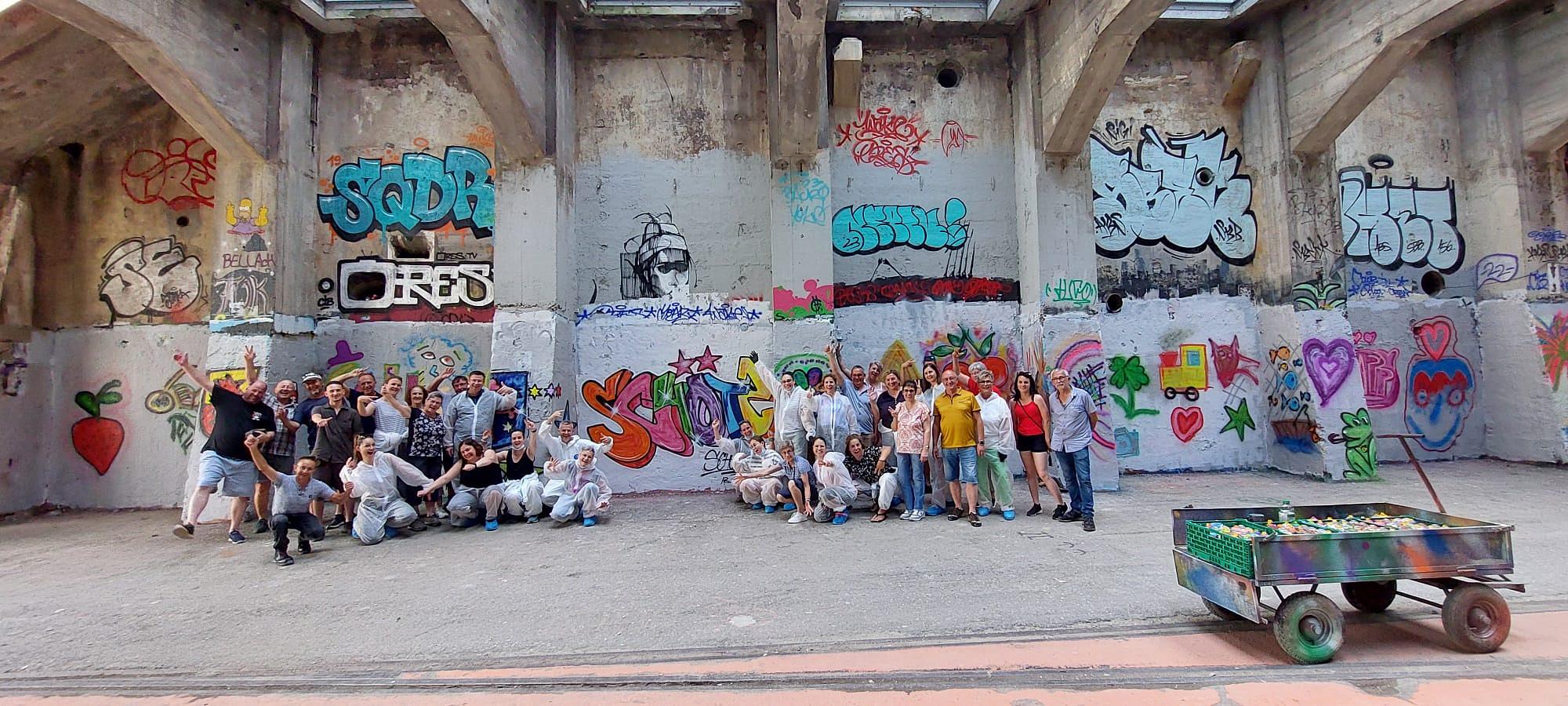 Graffiti-Attacke der Schötzer im Attisholz-Areal