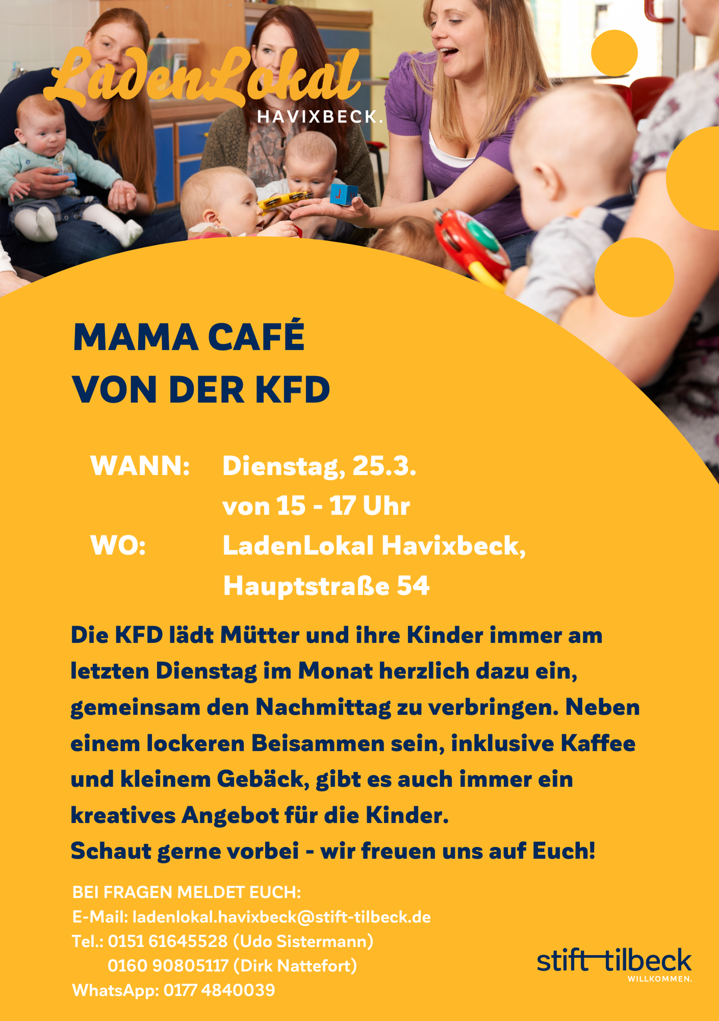 Mama Café mit der KFD