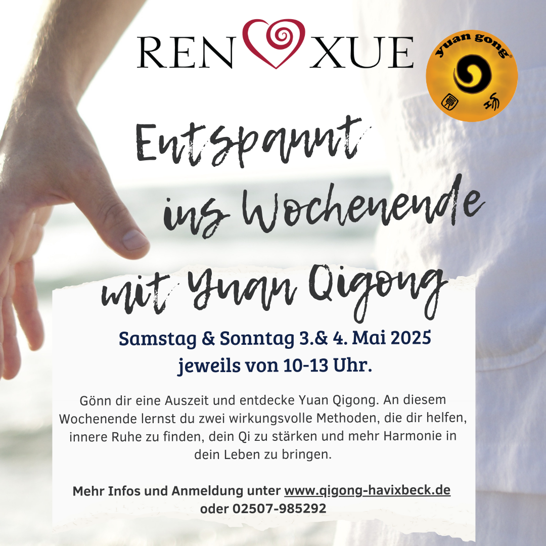 Mit Qigong entspannt ins Wochenende