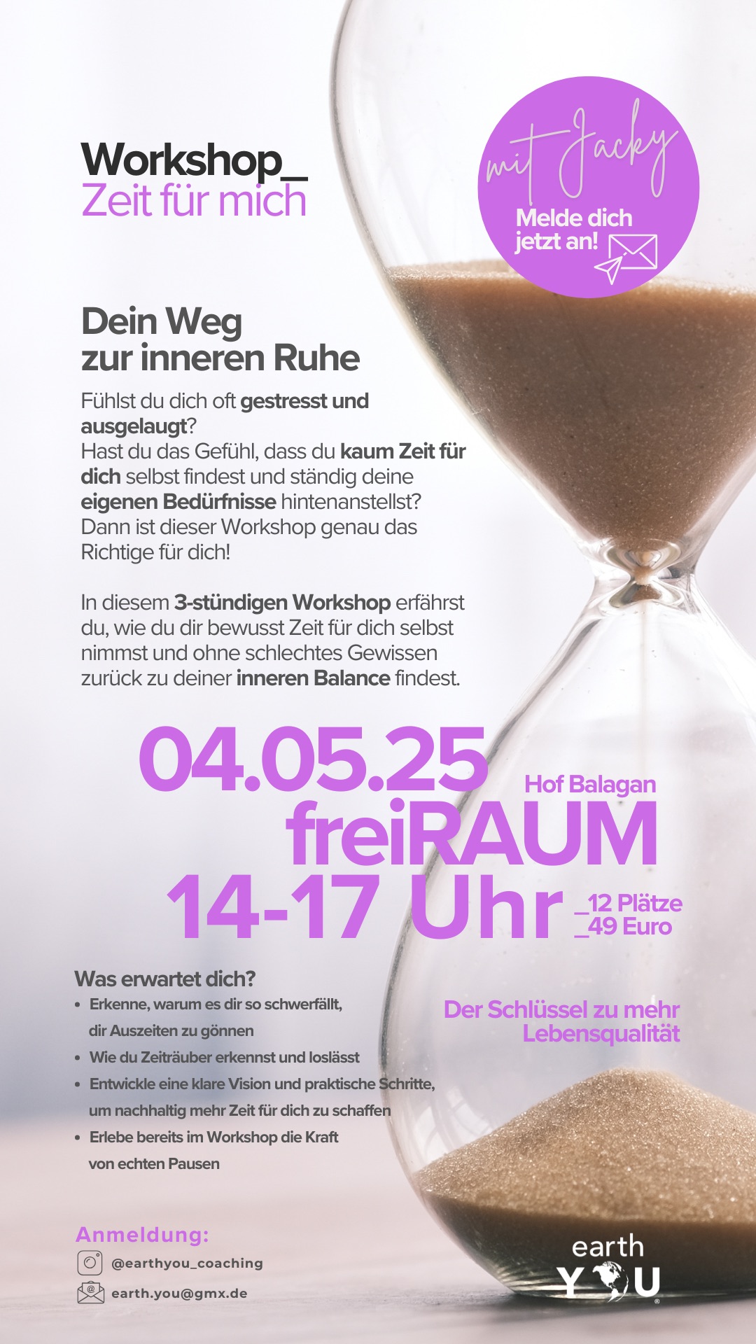 Zeit für mich -  Dein Weg zur inneren Ruhe