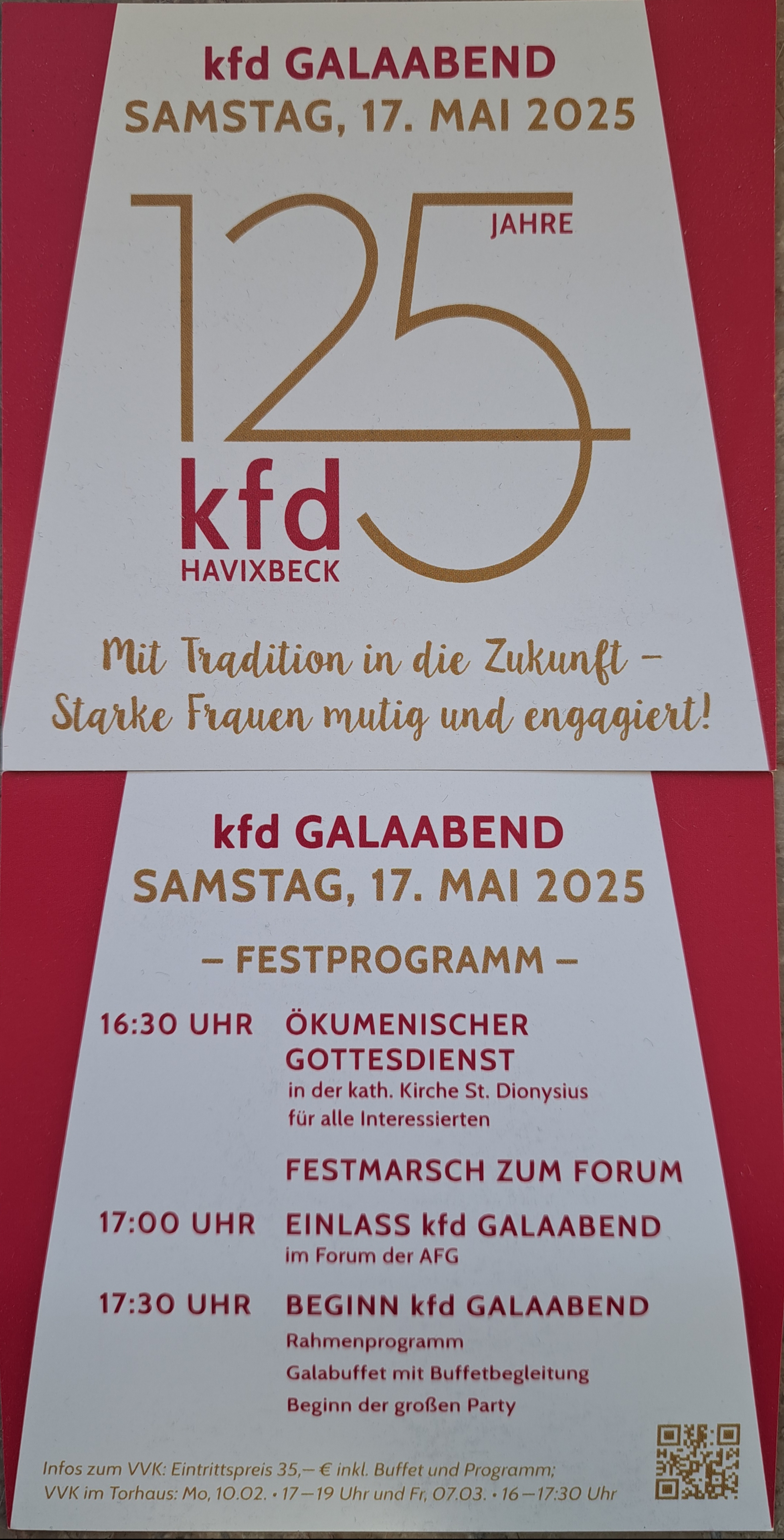 Galaabend zum 125 jährigen Jubiläum 