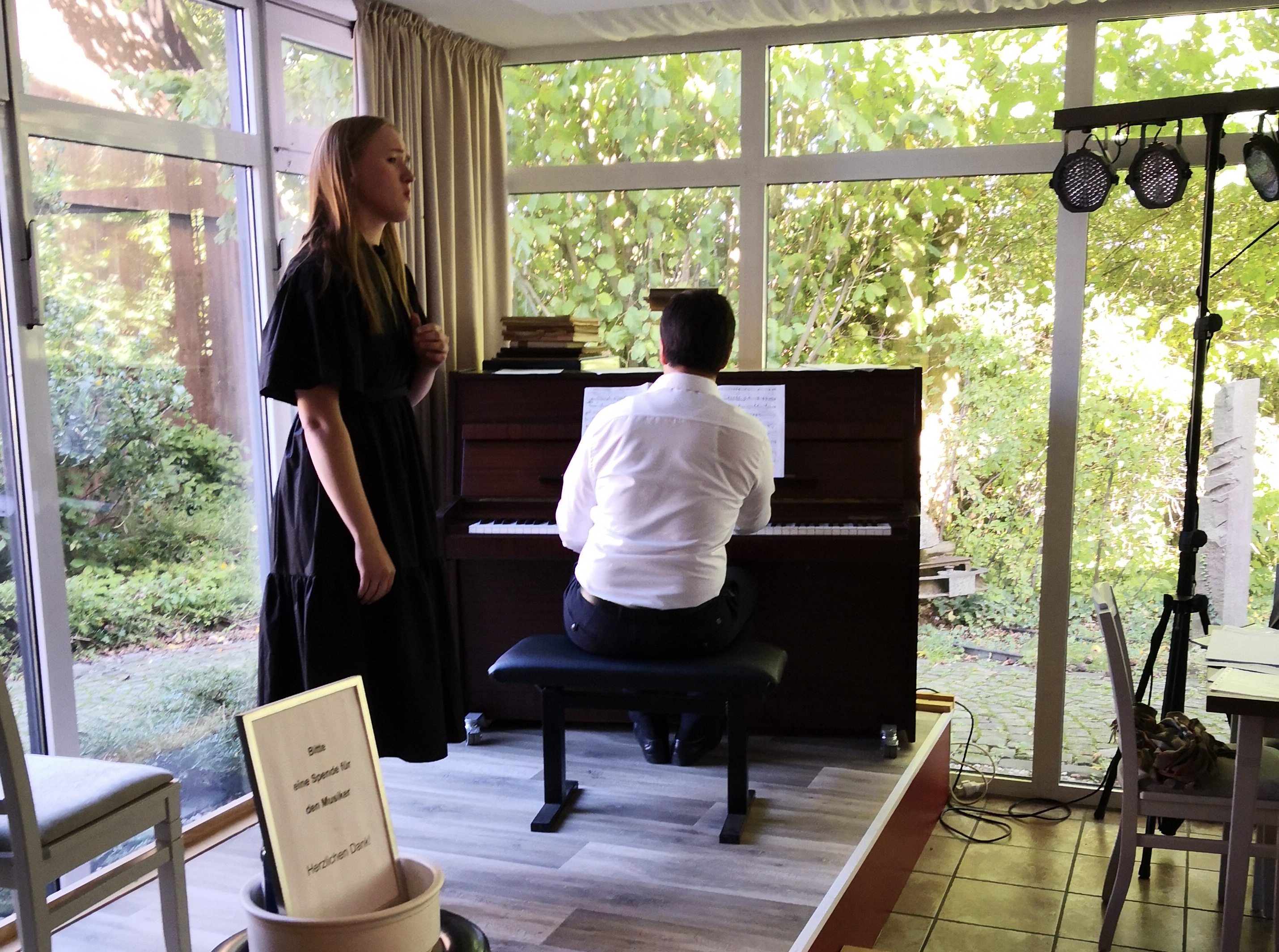 Zauberkraft der Musik mit den Pianisten Vasylyna Hrynevych & Oleksandr Shykyta