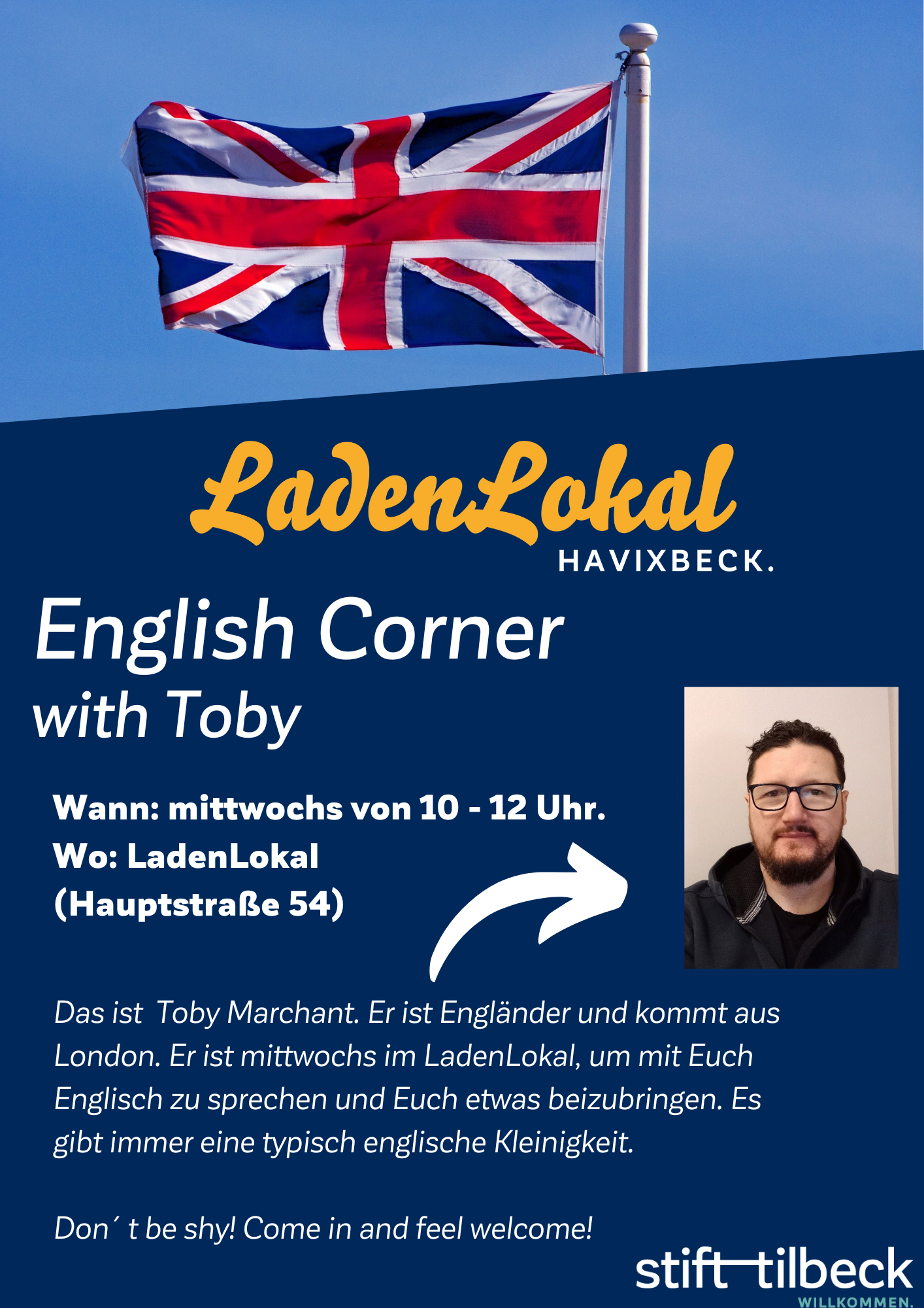 English Corner with Toby