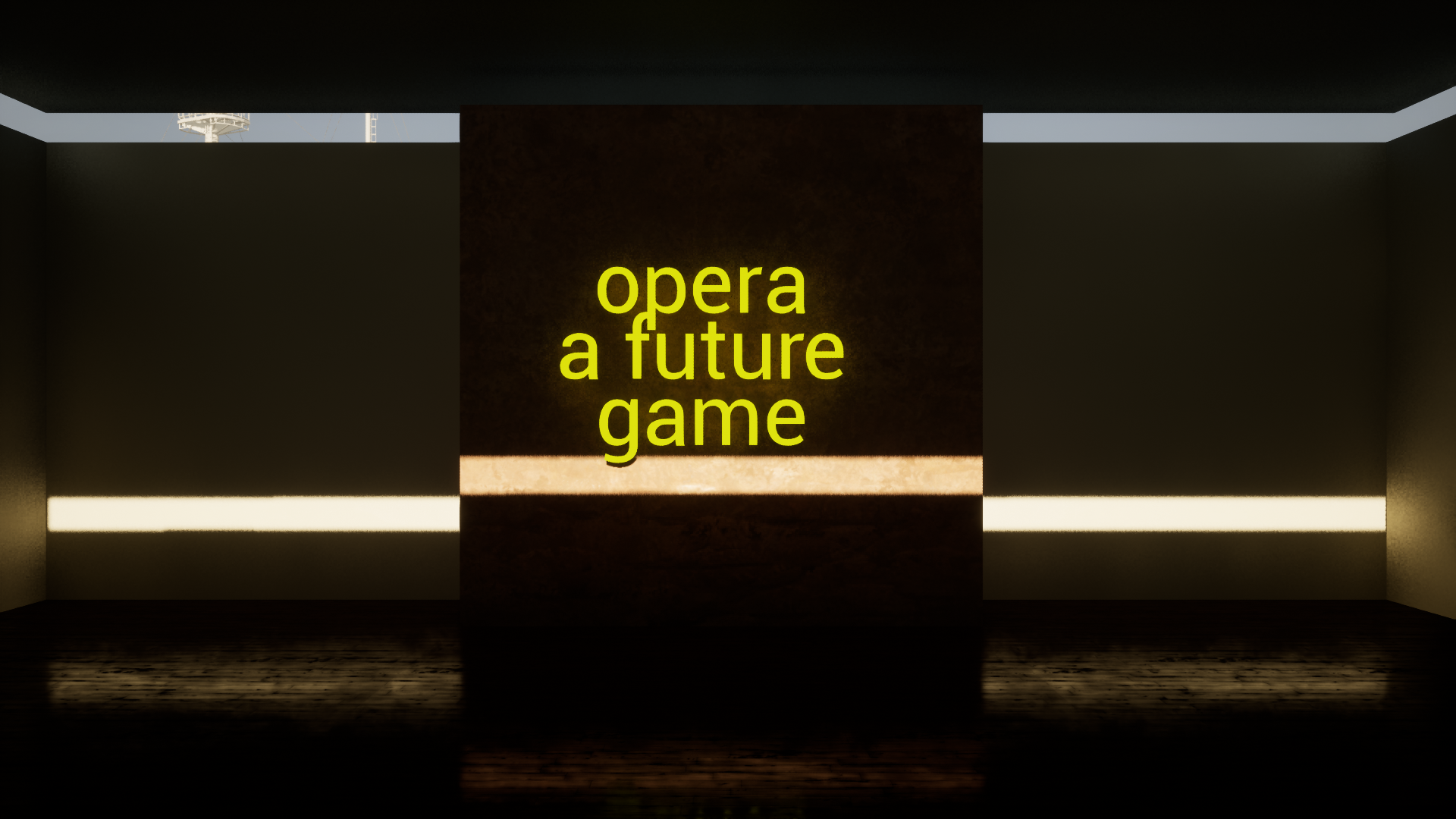 Installation: opera - a future game 