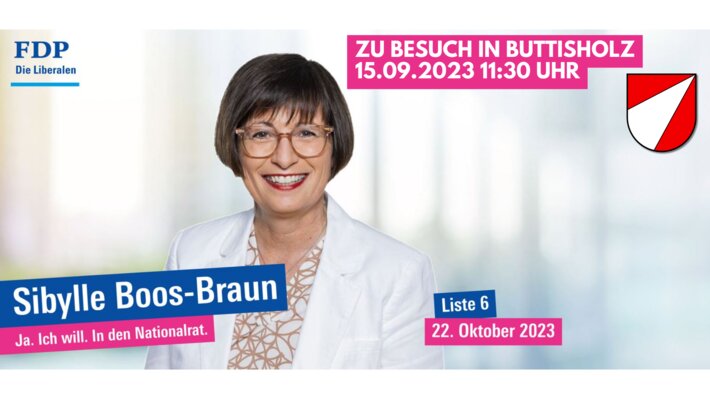 Post / Besuch von Nationalratskandidatin Sibylle Boos-Braun / Crossiety