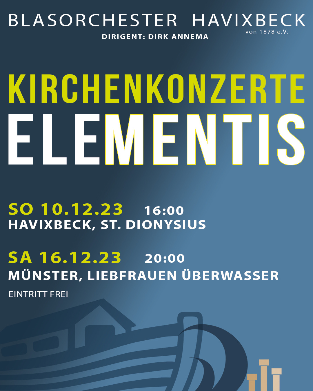 Kirchenkonzert ELEMENTIS - Blasorchester Havixbeck