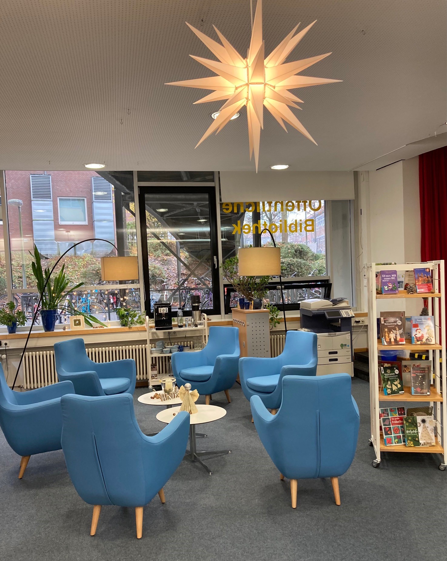Schul- und Gemeindebibliothek in den Weihnachtsferien geöffnet