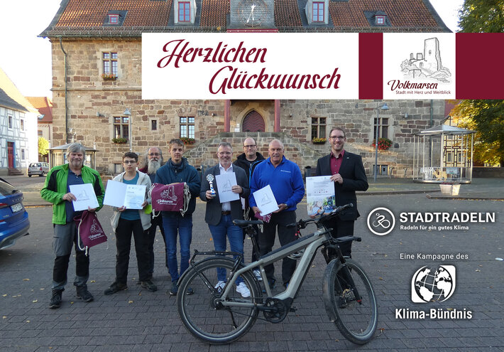 Siegerehrung Der Gewinner Beim Stadtradeln Post Crossiety