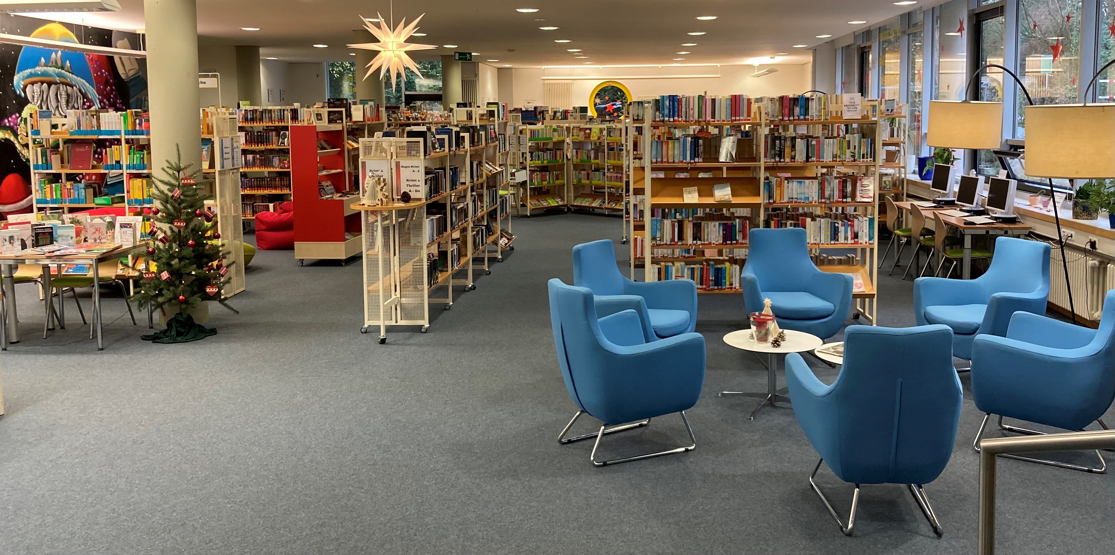 Schul- und Gemeindebibliothek in den Ferien geöffnet